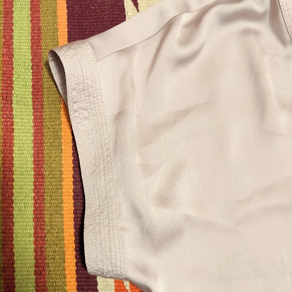 Lucky Brand V Neck Draped Blouse - Picture 5 of 8